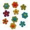 Buttons Galore 50+ Assorted Flower Power Buttons for Sewing &#x26; Crafts - Set of 6 Button Packs